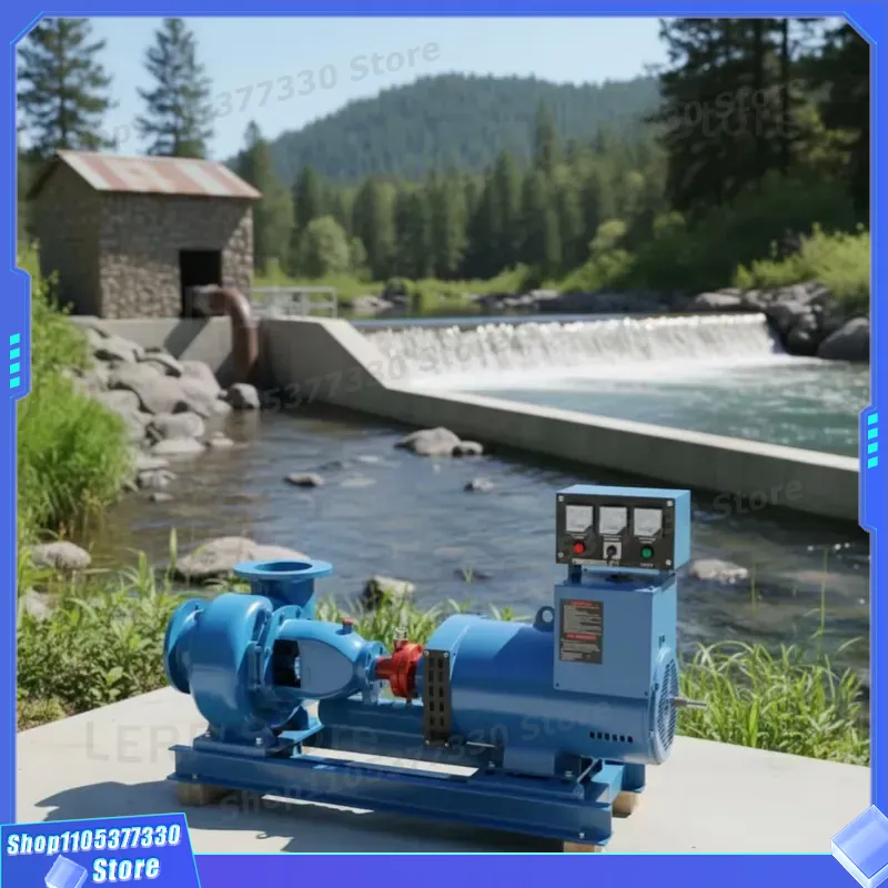 مولد كهرومائي صغير بقدرة 30 كي - مراجعة Renewable Energy Hydropower وسعره